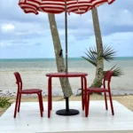 Nuku Beach Cabana bistro+table